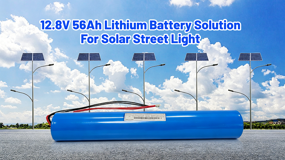 أحدث حالة شركة حول 12.8V 56AH Lithium Battery Soution for Solar Street Light for Saudi Arabia
