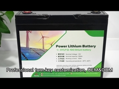 بطارية ليثيوم أيون باك بطارية LiFePO4 بطارية 12V 100Ah