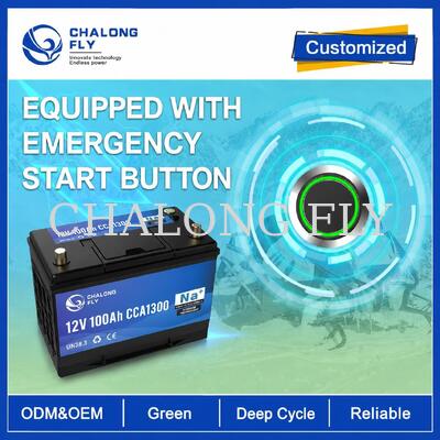 12V 24V 48V Sodium-Ion Deep Cycle Battery 50Ah–400Ah for RV Marine and Solar Energy Storage