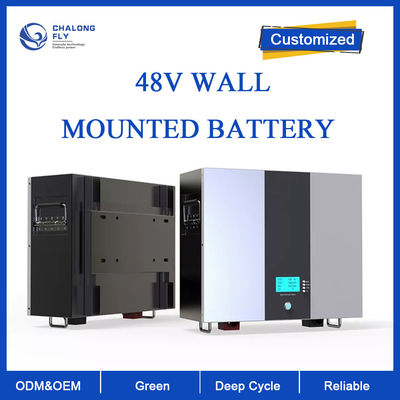 بطارية الليثيوم LiFePO4 بطارية الطاقة الشمسية المنزلية بطارية دورة عميقة OEM ODM 48V 100AH 200AH بطارية الليثيوم