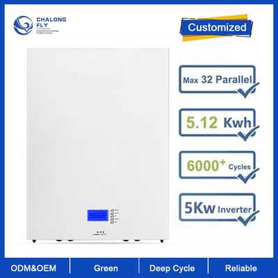 LiFePo4 بطارية ليثيوم 48V 100AH ​​200AH بطارية ليثيوم فوسفات الحديد OEM ODM المنزل النسخ الاحتياطي نظام تخزين الطاقة الشمسية