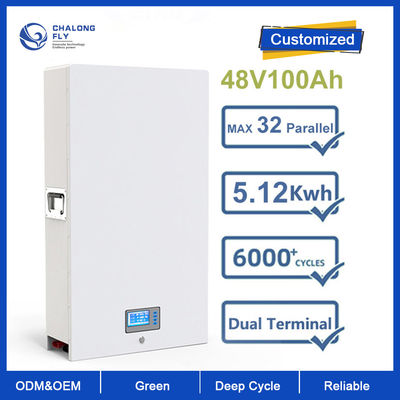 بطارية الليثيوم LiFePO4 OEM ODM 48V 100AH 200AH 300AH Powerwall Off Grid للبيوت الطاقة الشمسية بطارية تخزين الطاقة