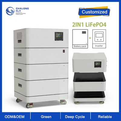 بطارية ليثيوم LiFePo4 الكل في 1 حاوية تخزين الطاقة والتوصيل والتشغيل OEM ODM 10KW 15KW 20KW 48V LiFePO4 Battery