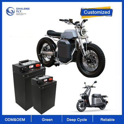 بطارية الليثيوم LiFePO4 OEM ODM 60V 72V 60AH 80AH 120AH بطارية الدراجة الكهربائية بالجملة 80AH 100AH بطارية ليثيوم أيون