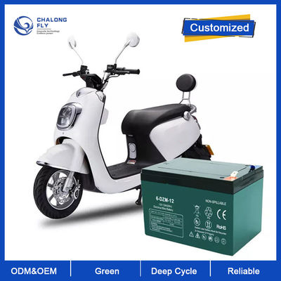 12 فولت 24 فولت 48 فولت 100 إيه إيه 40 إيه إيه 200 إيه إيه 300 إيه إيه دورة عميقة OEM ODM تخزين جيل حمض الرصاص بطارية للدراجة الإلكترونية / الدراجة النارية / كرسي متحرك