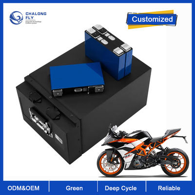 بطارية الليثيوم LiFePO4 52V 60V 72V 96V 30AH 50AH 100AH بطارية ليثيوم أيون مخصصة للدراجة الكهربائية / الدراجة النارية الكهربائية / كرسي متحرك الكهربائي