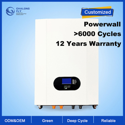 OEM ODM بطارية الليثيوم LiFePO4 الجدارية المثبتة في المنزل بطارية احتياطية بطارية قابلة لإعادة الشحن 5kwh 7kwh 10kwh بطارية الليثيوم