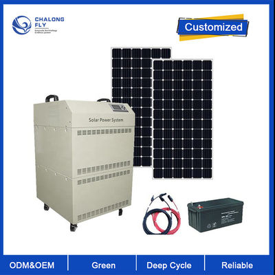 OEM ODM lifepo4 بطارية الليثيوم 3kw خارج الشبكة نظام ألواح شمسية الطوارئ مولد الطاقة المنزلي بطارية الليثيوم