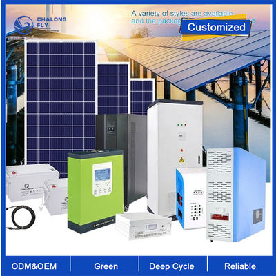 OEM ODM بطارية الليثيوم قابلة للتخصيص لـ LiFePO4 Home Off Grid Inverter مع موجة سينية نقية 3KW 5KW 6KW