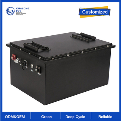 OEM ODM بطارية ليتيم LiFePO4 بطارية ليتيم الصناعية 14S 60V 50AH EV حزم بطارية ليتيم مخصصة