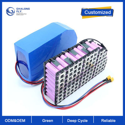 LiFePo4 بطارية ليثيوم قابلة لإعادة الشحن OEM ODM 24V 36V 60V 12AH 24AH حزم بطارية ليثيوم أيون للسكوتر الإلكتروني / كرسي متحرك