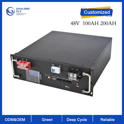 ODM OEM بطارية الليثيوم LiFePO4 Pure Sine Wave Inverter بطارية الليثيوم LiFePO4 48V 100Ah 150Ah 200Ah مخصصة