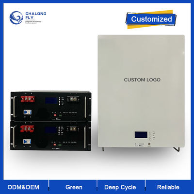 بطارية الليثيوم LiFePO4 لتخزين الطاقة الشمسية المنزلية 48V 5Kwh 7Kwh 10Kwh 100Ah 200Ah