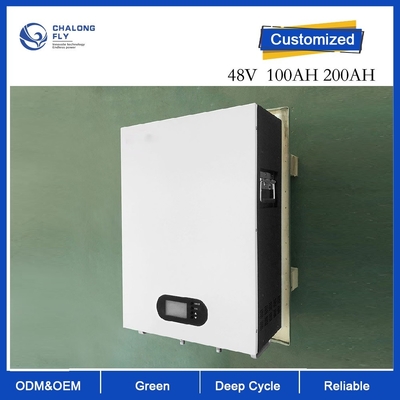 CLF 5KWH 10KWH 15KWH الطاقة الشمسية بطاريات ليثيوم أيون LiFePO4 6000 دورات 48V 100AH 200AH تخزين الطاقة المنزلية