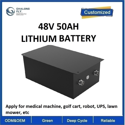 CLF OEM 48V 50AH بطاريات الحديد الليثيوم حزم لأجهزة الطبية والأدوات عربات الغولف الروبوت UPS