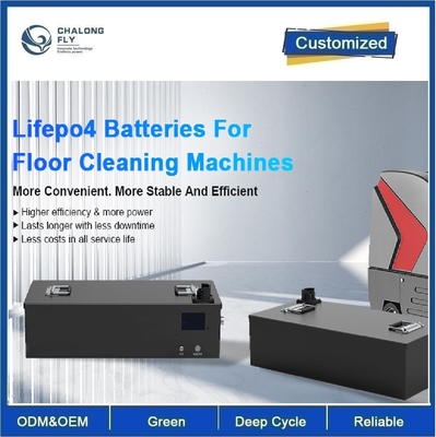 CLF OEM ODM 24V 36V 48V LiFePO4 بطاريات الحديد الليثيوم حزم أجهزة تنظيف الأرضيات عربات الغولف السيارات مع شاحن BMS