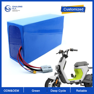 بطارية الليثيوم LiFePO4 مخصصة 24V 36V 48V 60V 30AH بطارية ليثيوم أيون 40AH 60AH 80AH لكرسي متحرك / دراجة نارية إلكترونية