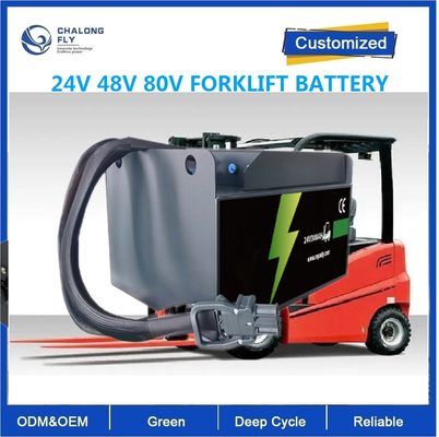 CLF 24V 48V 300Ah 400Ah OEM ODM LiFePO4 بطارية الليثيوم الحديدية الفوسفاتية حزمة الطاقة لشاحنة الشوكة AGV عربة جولف الروبوت