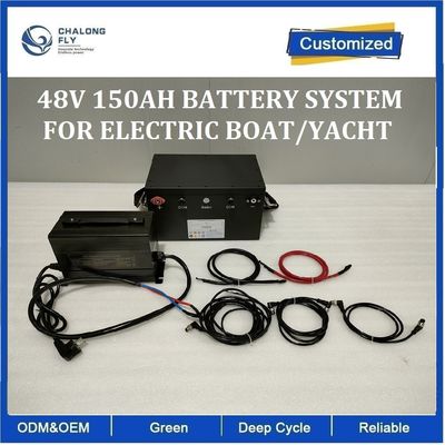 CLF OEM ODM قارب كهربائي بحري EV بطارية 48V 50ah Lifepo4 بطارية للقارب الكهربائي / اليخت