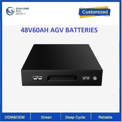 CLF الشاحنة الكهربائية AGV حاملة LiFepo4 EV بطاريات الليثيوم OEM ODM 24V 48V 60Ah الاتصال RS485