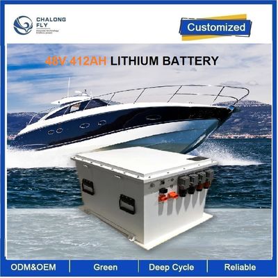 CLF بطارية الليثيوم LiFePO4 OEM ODM 48V 412AH بطارية ليثيوم آيون Lifepo4 للحافلات البحرية