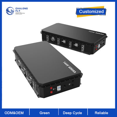 بطارية الليثيوم البحرية من 96 فولت 300 أواحة مع 400 أواحة تفريغ ذروة و304 أواحة سعة محددة للقوارب الكهربائية