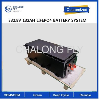CLF OEM 332.8V 132Ah نظام بطارية LiFePO4 بطارية الليثيوم عالية الجهد حزمة بطارية لفترة طويلة من العمر للسيارات المسيرة في البناء