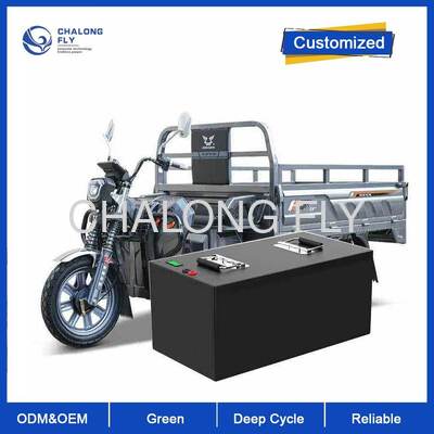 بطارية الليثيوم من 60 فولت 45 أواح لسيارة الغولف الكهربائية مع تقنية LiFePO4 المقاومة للبرد وعمر دورة طويلة