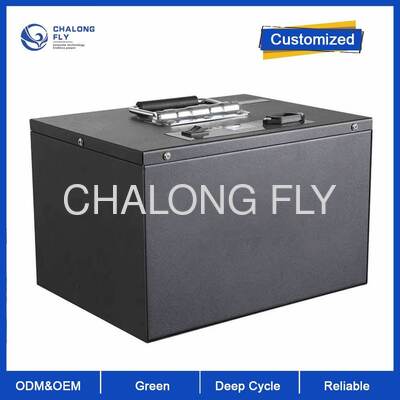 بطارية LiFePO4 بقدرة 60 فولت و45 أمبير في الساعة - أكثر من 3000 دورة للدراجة ثلاثية العجلات الكهربائية، خفيفة الوزن وطويلة المدى