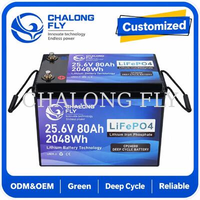 25.6V 70Ah بطارية LiFePO4 مع التشخيص عن بعد Bluetooth و 1.792kWh للدراجات المتحركة والكرسي المتحرك